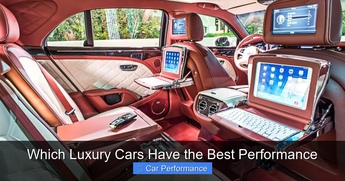 Which Luxury Cars Have the Best Performance