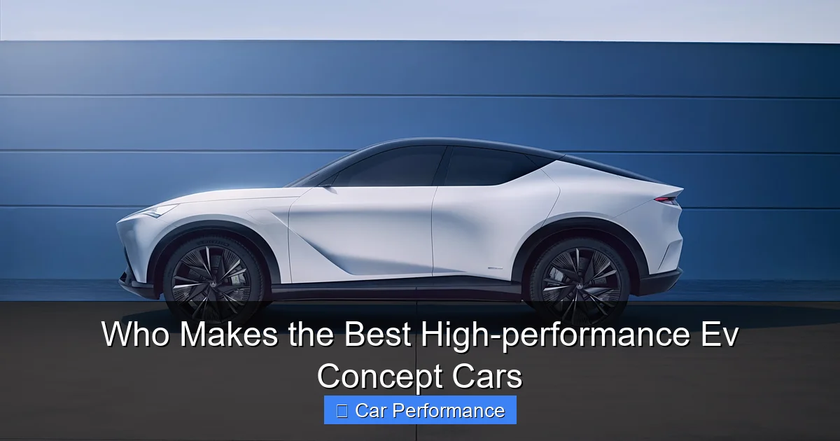 Best High-Performance EV Concept Cars