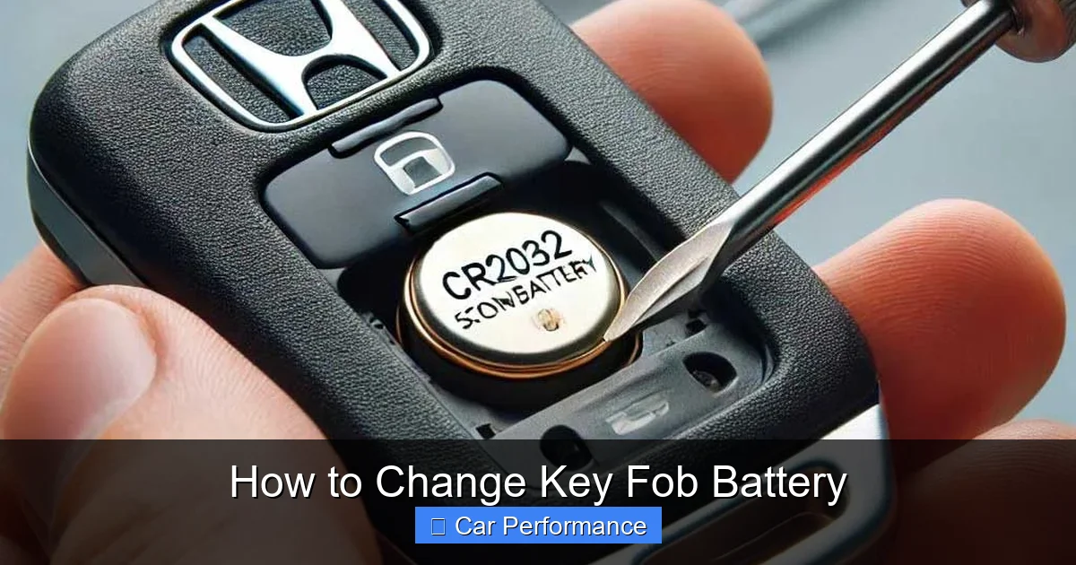 How to Change Key Fob Battery