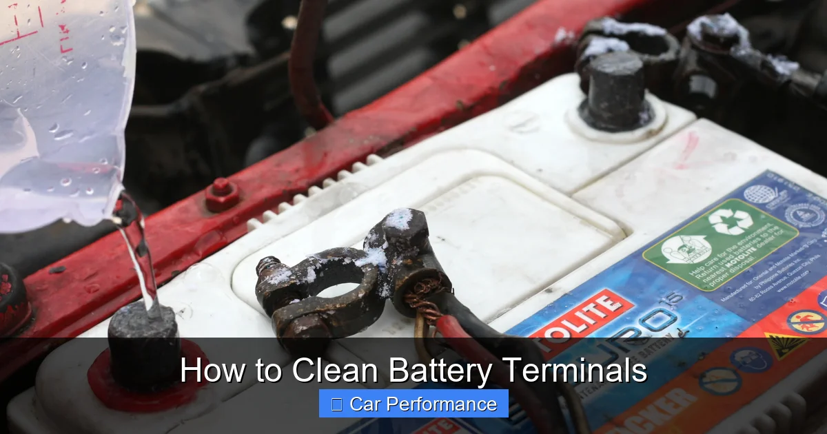 Why Battery Terminal Corrosion Happens
