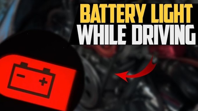 can a car battery die while driving