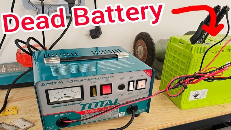 how long to charge a dead car battery