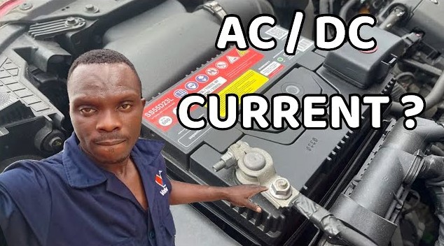 is a car battery ac or dc