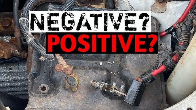 what color is positive on a battery