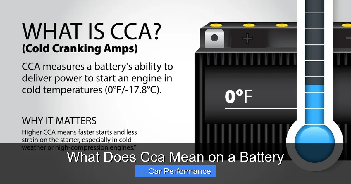 Choosing the Right CCA for Your Vehicle