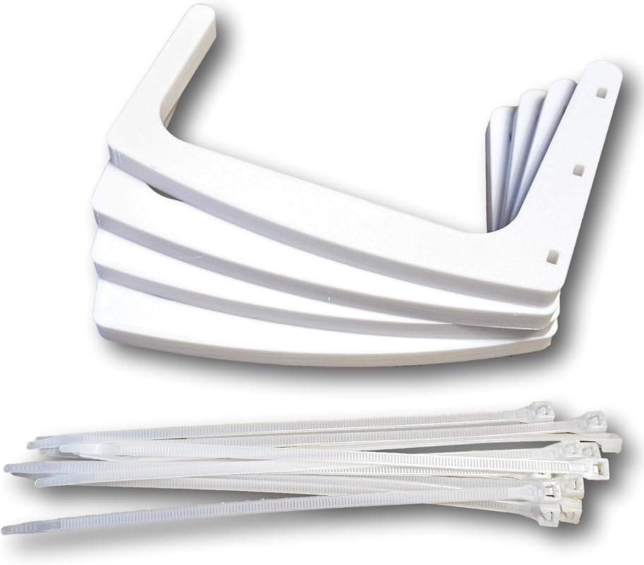 Universal Adjustable White Solar Pool Cover Holders for Intex Bestway