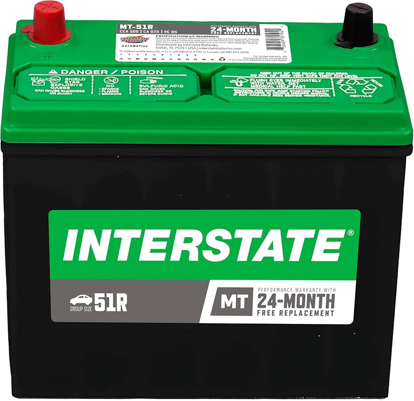 Interstate Batteries MT-51R Car Battery