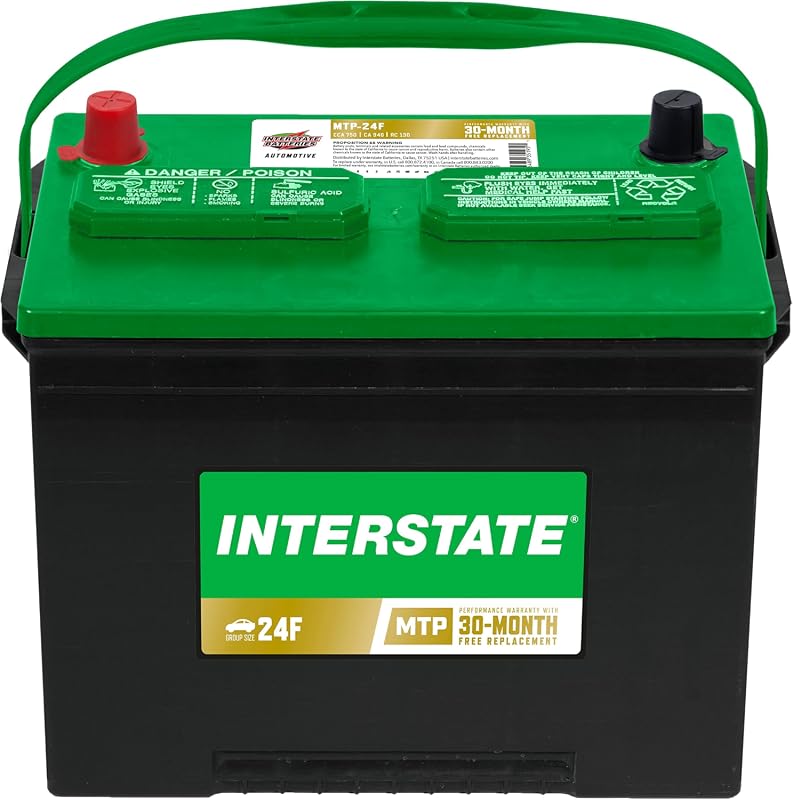 Interstate Batteries Group 24F 12V 750 CCA Car Battery Replacement wit