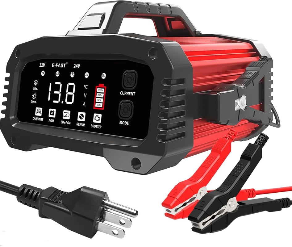 E-FAST 25A Smart Car Battery Charger