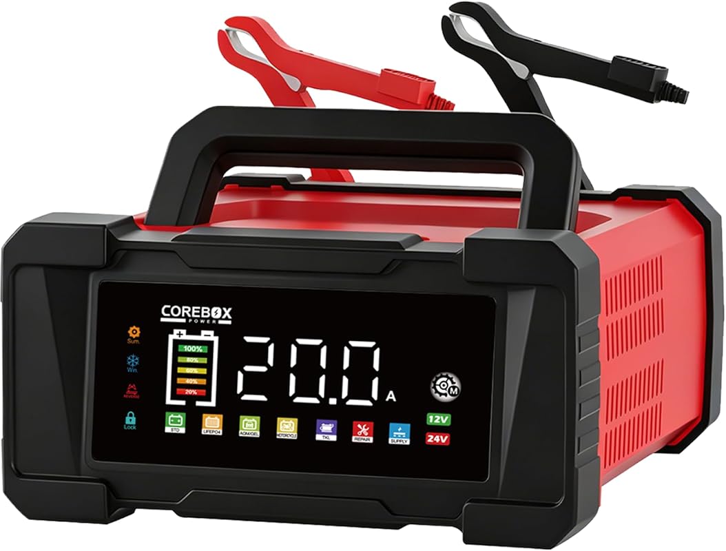 20A 12V/24V Smart Battery Charger
