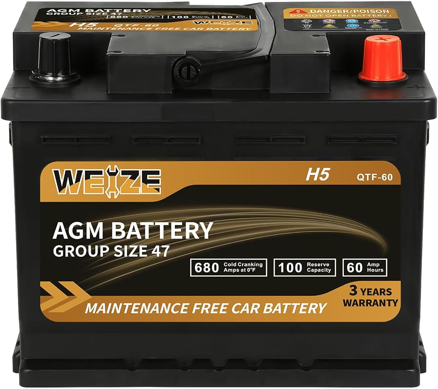 best battery for car not driven much